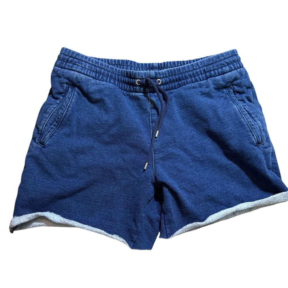 Gap Woman’s Shorts Blue Comfy Petite Large‎ Tie Front Summer